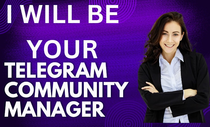 Gig Preview - Do telegram promotion, be your telegram community manager with 20 chatters