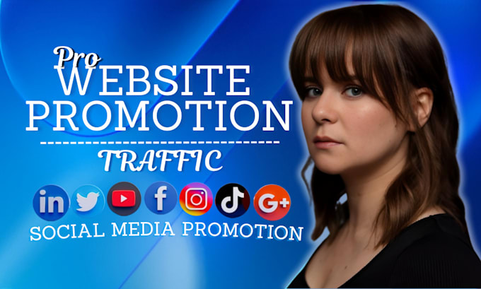 Gig Preview - Increase shopify website traffic, organic website promotion on social media