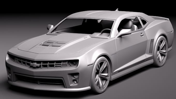 Gig Preview - Convert and resculpt your 2d car image to realistic,car model for 3d printing