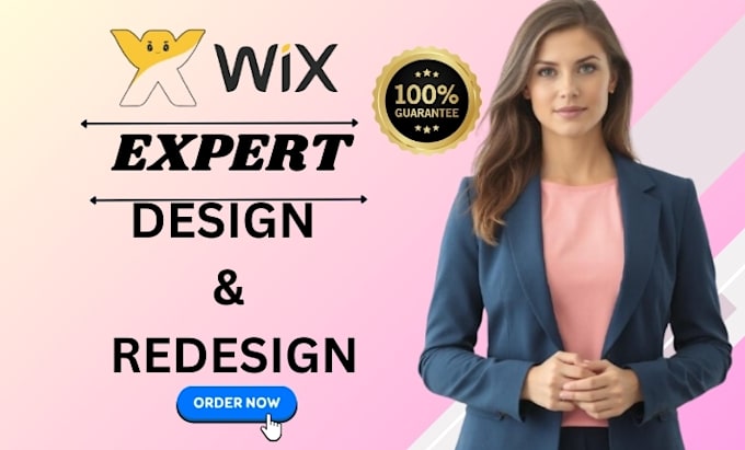 Gig Preview - Design wix website wix redesign build wix create wix website redesign wix studio