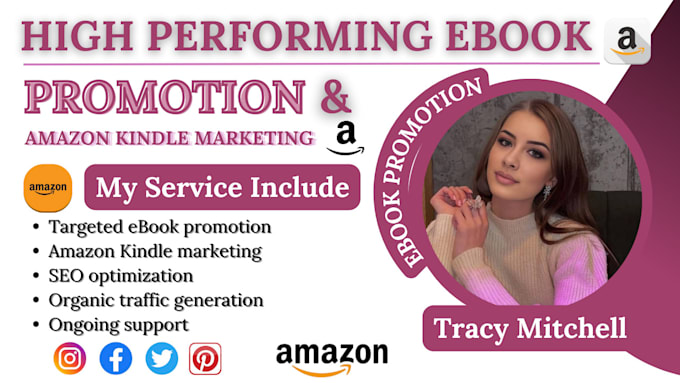 Bestseller - do high performing ebook promotion, amazon kindle marketing