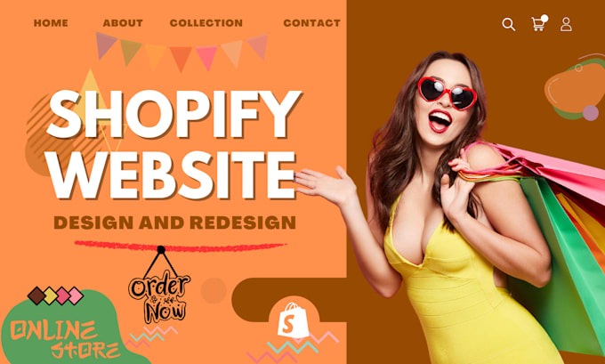 Bestseller - design and develop your shopify website, kickstart ecommerce website