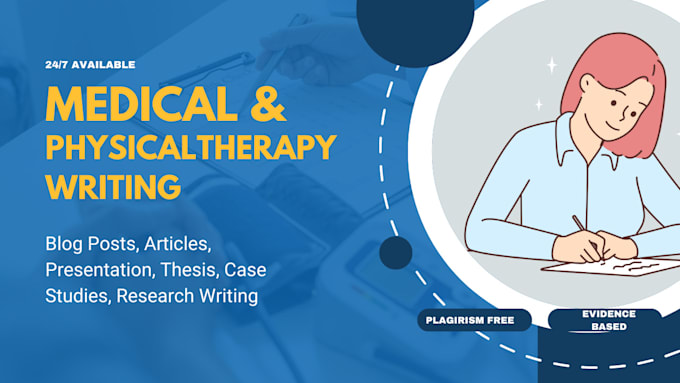 Gig Preview - Write medical and physical therapy articles