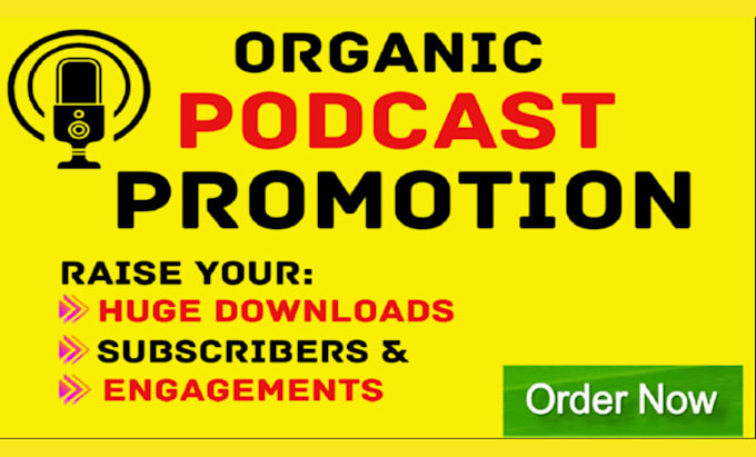 Gig Preview - Do organic podcast promotion, itunes podcast marketing to reel targeted audience