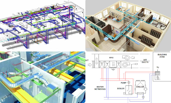 Gig Preview - Do hvac design calculation and duct design for permit