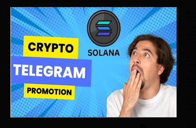 Bestseller - expert crypto telegram promotion solana memecoin promotion crypto marketing