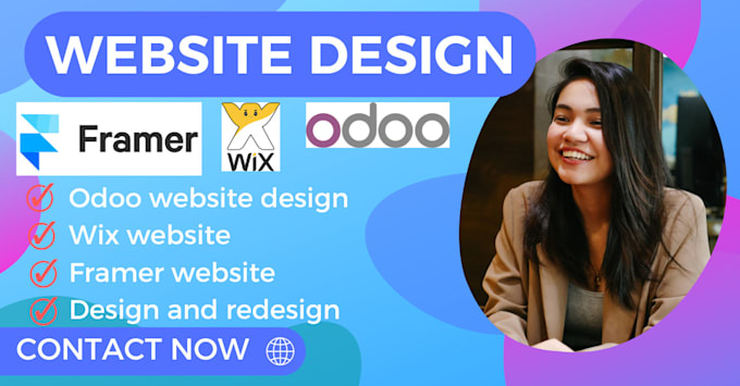 Bestseller - develop update  odoo ecommerce website design framer website design wix website