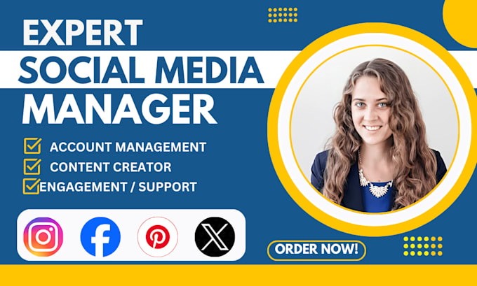 Gig Preview - Be your professional social media marketing manager and content creator