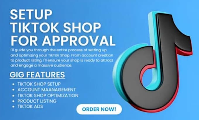 Gig Preview - Get unlock tiktok shop categories and approve category qualification