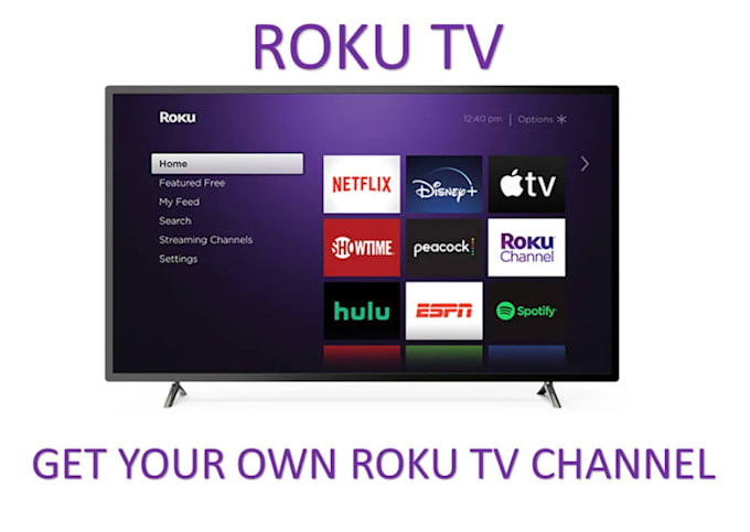 Gig Preview - Create roku channel, roku app, amazon fire tv channel