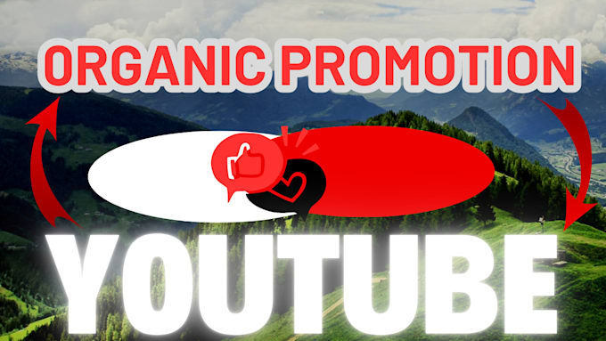 Gig Preview - Organically promote your channel to meet monetization