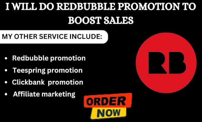 Bestseller - do redbubble promotion redbubble marketing redbubble SEO and teespring promotion