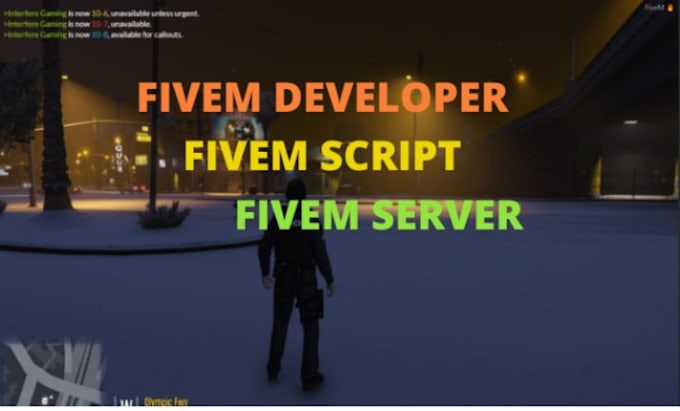 Gig Preview - Be your fivem developer