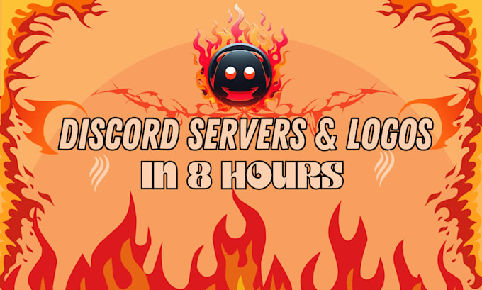 Bestseller - make you a custom discord server and perfect logo in 8 hours