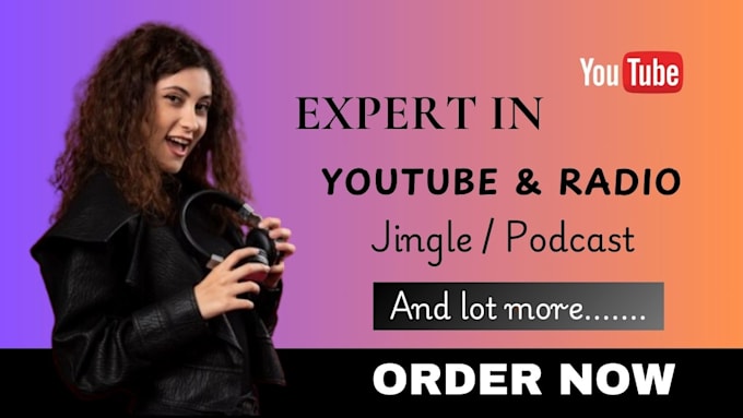 Gig Preview - Create a catchy jingle for radio, podcasts, and youtube intros