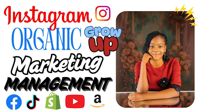 Bestseller - do instagram facebook marketing manage grow and promote your page organic