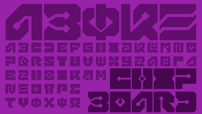 Gig Preview - Design a font typeface for your fantasy world