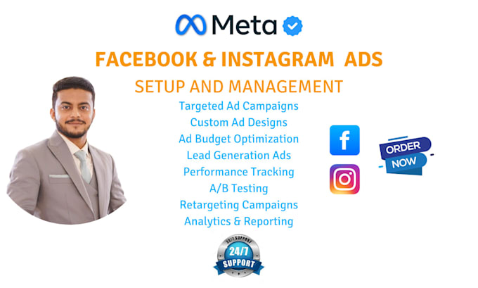 Gig Preview - Set up facebook and instagram ads for leads and sales