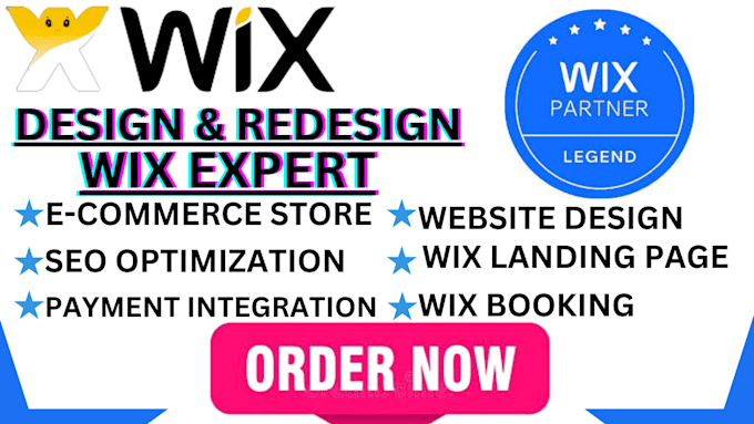 Bestseller - build, and optimize your wix website and ecommerce store