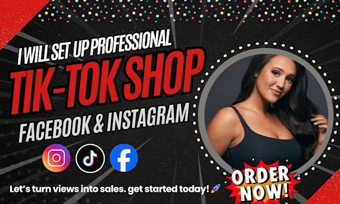 Gig Preview - Create tiktok dropshipping shop social media video ads content creator