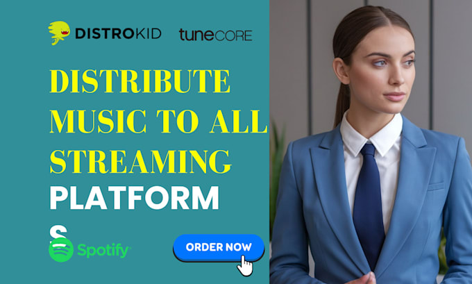 Gig Preview - Distribute your music to all streaming platforms with distrokid, cdbaby tunecore