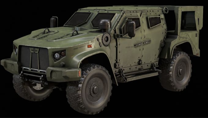 Gig Preview - Build 3d car modelling,3d military jeep, 3d tank,3d vehicle for 3d printing,gtav