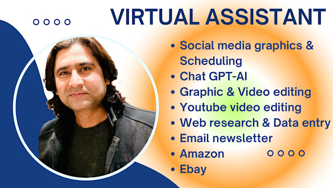 Gig Preview - Be your professional virtual assistant