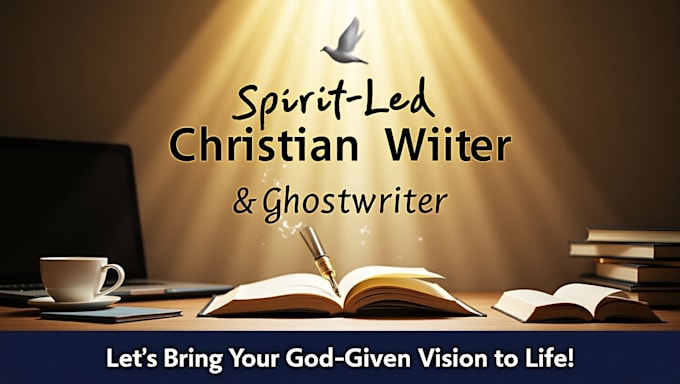 Gig Preview - Edit, format ghostwrite christian ebook bible study guide design prayer journal