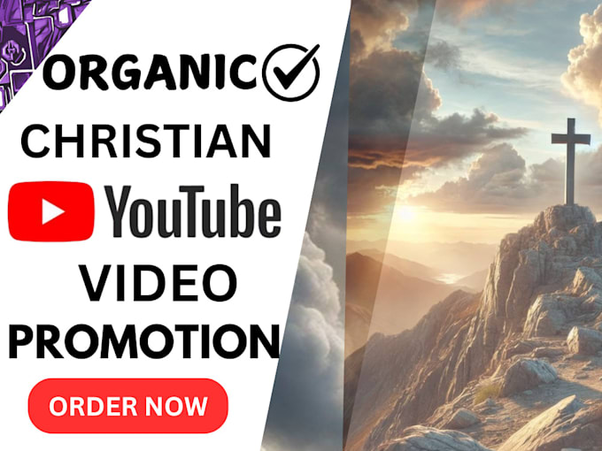 Gig Preview - Organic christian youtube promotion