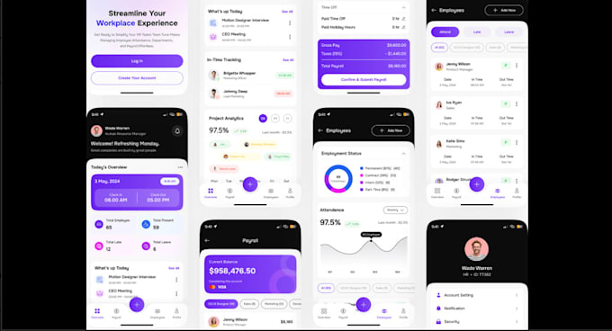 Gig Preview - Design app dashboard wallet ui ux and fintech app and prototype in figma