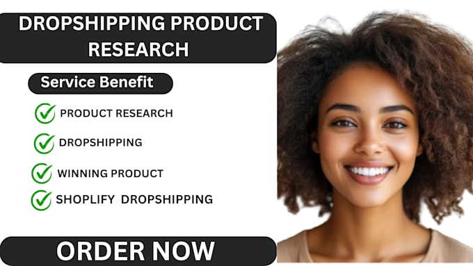 Gig Preview - Do winning dropshipping product research for shopify product research