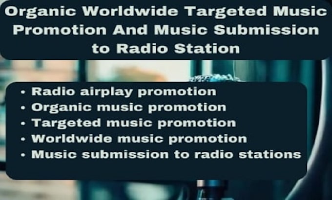 Gig Preview - Air your music on 20k online radio, college radio  stations