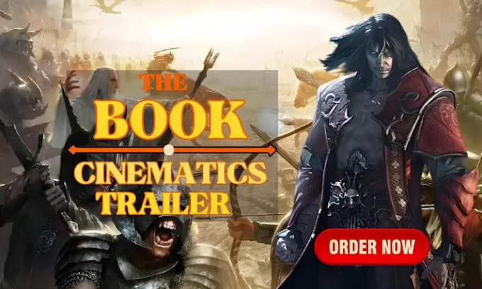 Bestseller - create an awesome cinematic book trailer for your books