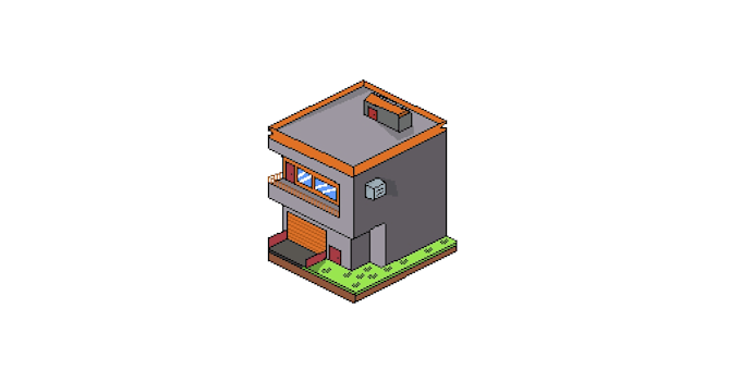 Bestseller - make a isometric pixel art