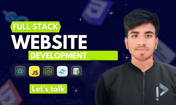 Gig Preview - Build full stack website development as full stack developer, frontend developer