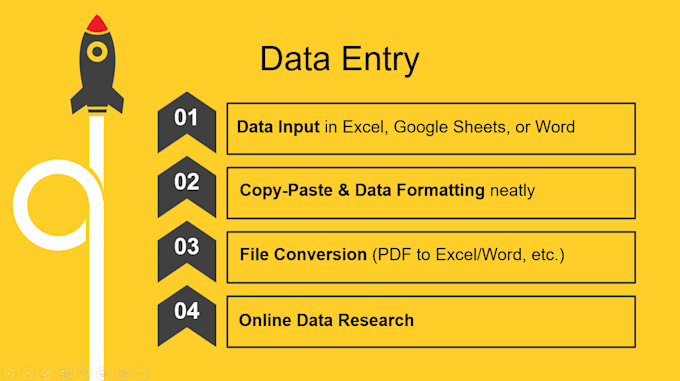 Gig Preview - Do data entry, fast and accurate