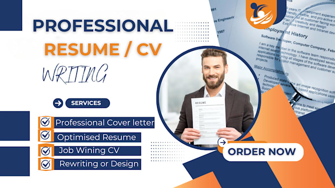 Gig Preview - Design perfect resume or CV within 12 hours