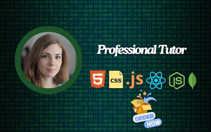 Gig Preview - Tutor and help you learn full stack web development