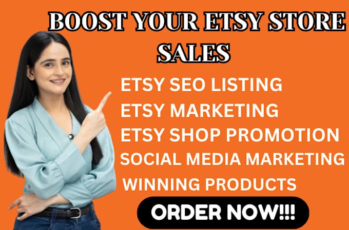 Bestseller - do etsy ads, etsy shop promotion, etsy seo listing and boost etsy sales