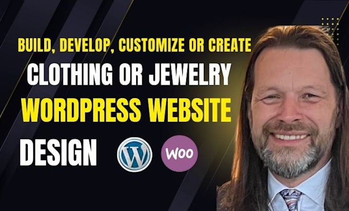 Gig Preview - Build modern clothing or jewelry wordpress woocommerce store website design