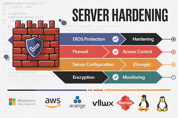 Gig Preview - Do server security hardening cisco VPN ddos protection firewall configuration cc