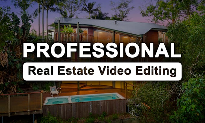 Gig Preview - Do professional real estate video editing  24 hour delivery