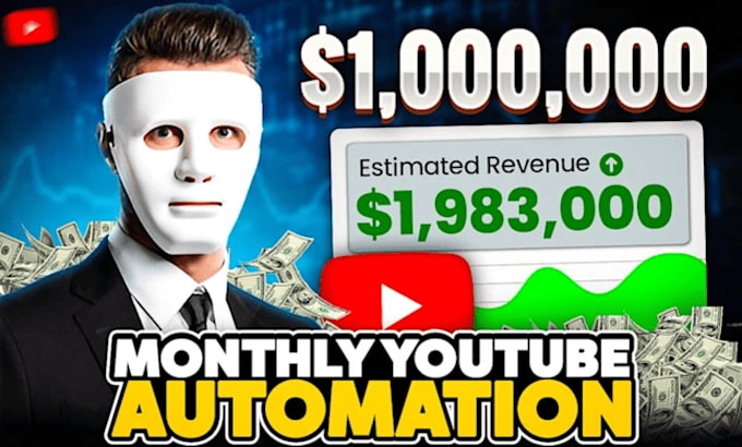 Gig Preview - Create automated cash cow, cash cow ,cashcow channel, youtube automation