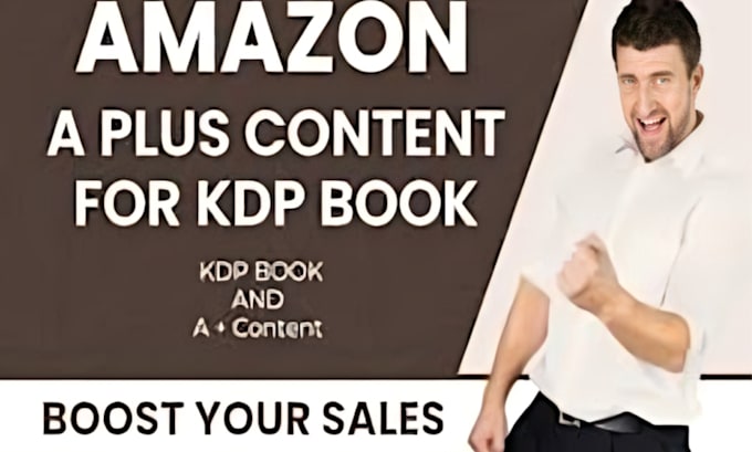 Gig Preview - Design stunning a plus content for amazon KDP in just 3 hours