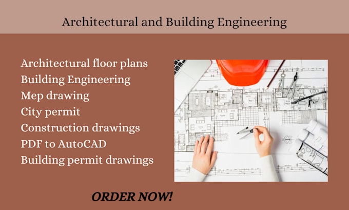 Gig Preview - Do architectural drawings 2d floorplan PDF to autocad cad drawing