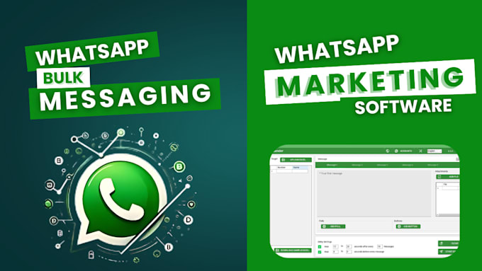 Gig Preview - Install whatsapp bulk message sender or whatsapp marketing software in your PC