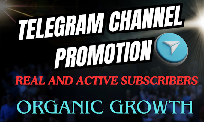 Bestseller - do crypto telegram promotion, organic channel promotion with active subscribers