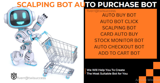 Gig Preview - Do fast auto buying bot, scalper bot, target bot, nvidia cards bot, bestbuy bot