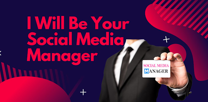 Gig Preview - Be your social media marketing manager and content creator