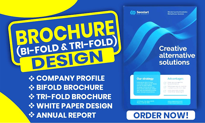 Gig Preview - Design brochure, booklet, company profile, annual report, whitepaper, catalog